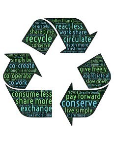 recycle - sustainable regenerated fibres
